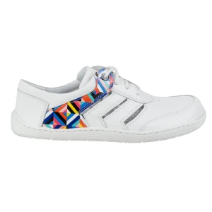 Barefoot sneakersy damskie skórzane minimalistyczne Layla OLIVIER białe