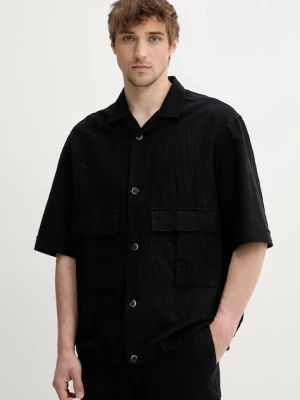 BARENA VENEZIA koszula z domieszką lnu Camicia Mola