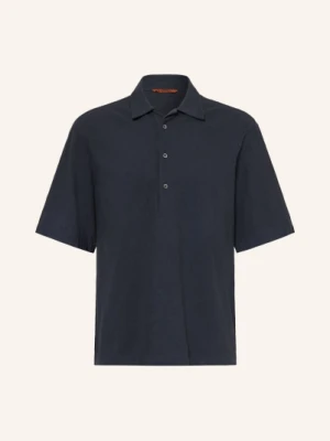 Barena Venezia Koszula Z Krótkim Rękawem Mola Regular Fit blau