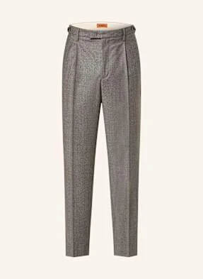 Barena Venezia Spodnie Garniturowe Masco Bita Regular Fit grau