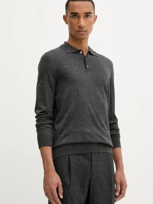 BARENA VENEZIA sweter wełniany Knitwear Pevaron męski kolor szary lekki KNU4100.429