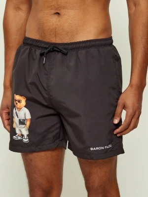 Baron Filou Szorty kąpielowe Filou CLXIX | Regular Fit czarny
