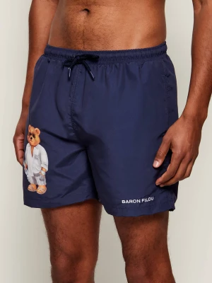 Baron Filou Szorty kąpielowe | Regular Fit granatowy