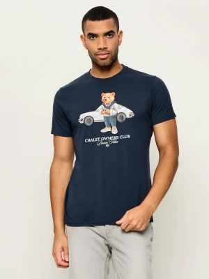 Baron Filou T-shirt Filou 186 | Regular Fit granatowy
