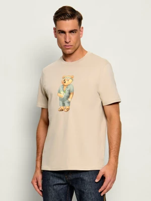 Baron Filou T-shirt | Regular Fit beżowy