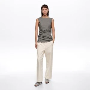 BARREL - Spodnie denim ecru BIMBA Y LOLA