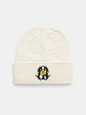 Barrow czapka z dodatkiem wełny kolor beżowy F5BWUAHT039