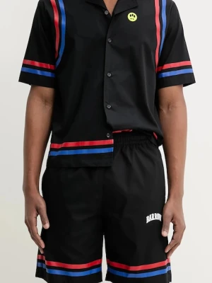 Barrow szorty bawełniane męskie kolor czarny S5BWUABE093