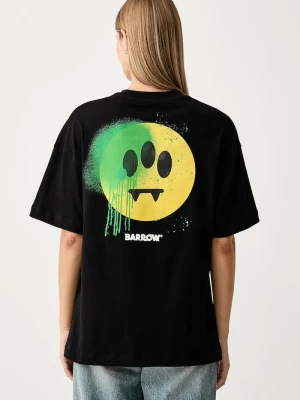 Barrow T-shirt bawełniany czarny