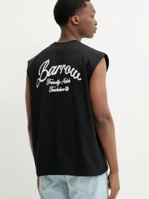 Barrow t-shirt bawełniany kolor czarny S5BWUATH144