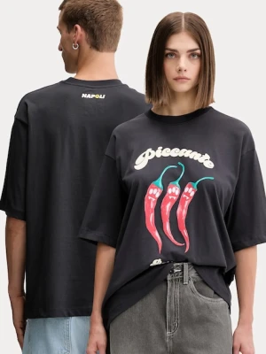 Barrow t-shirt bawełniany kolor szary wzorzysty F5BWUATH079