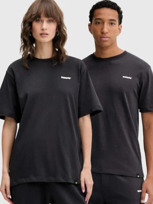 Barrow t-shirt bawełniany kolor szary z nadrukiem F5BWUATH070