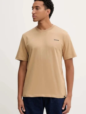 Barrow t-shirt bawełniany kolor zielony z nadrukiem F5BWUATH070