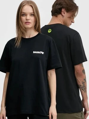 Barrow t-shirt kolor czarny z nadrukiem F4BWUATH134