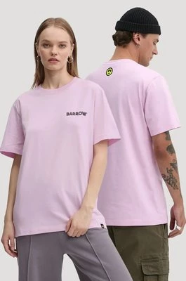 Barrow t-shirt kolor fioletowy z nadrukiem F4BWUATH134