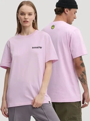 Barrow t-shirt kolor fioletowy z nadrukiem F4BWUATH134