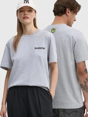 Barrow t-shirt kolor szary z nadrukiem F4BWUATH134