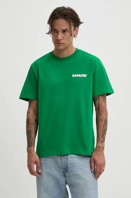 Barrow t-shirt kolor zielony z nadrukiem F4BWUATH134