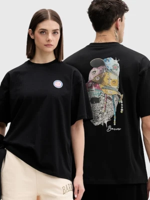 Barrow t-shirt oversize bawełniany