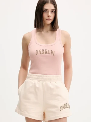 Barrow top damski bawełniany z elastanem