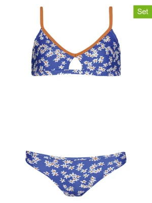 Barts Bikini "Moave Crop Top" w kolorze niebiesko-biało-pomarańczowym rozmiar: 140