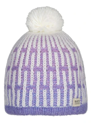Barts Czapka "Poppsy" w kolorze fioletowo-biało-błękitnym rozmiar: 53 cm