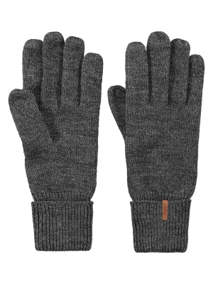 Barts Rękawiczki "Fine Knitted" w kolorze szarym rozmiar: 6