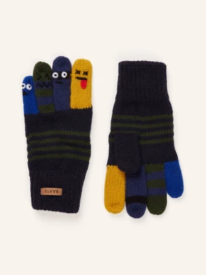Barts Rękawiczki Puppeteer blau beżowy