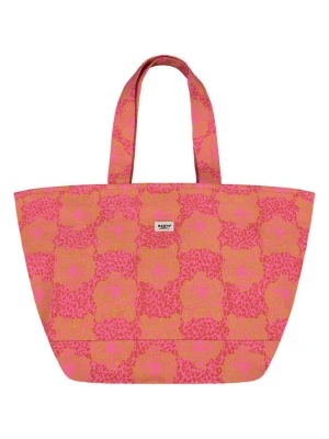 Barts Shopper bag "Juno" w kolorze różowo-pomarańczowo-żółtym - 37 x 36 x 36 cm rozmiar: onesize
