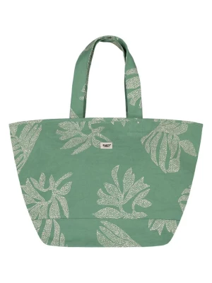 Barts Shopper bag "Juno" w kolorze zielono-kremowym - 37 x 36 x 36 cm rozmiar: onesize