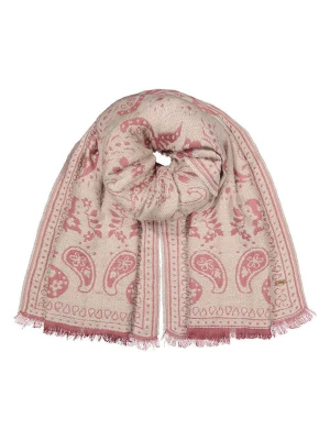 Zdjęcie produktu Barts Szal "Naruska" w kolorze beżowo- jasnoróżowym - 180 x 70 cm rozmiar: onesize
