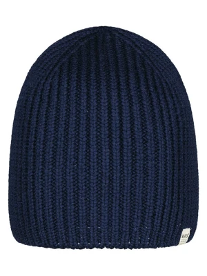 Barts Wełniana czapka "Peoria" w kolorze granatowym rozmiar: onesize