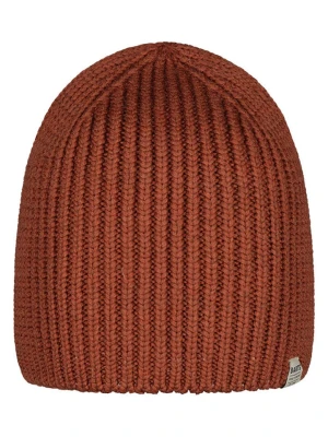 Barts Wełniana czapka "Peoria" w kolorze jasnobrązowym rozmiar: onesize