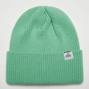 Basic Beanie Fine Rib, markiDJINNS, Czapki beanie, w kolorze zielony, rozmiar: