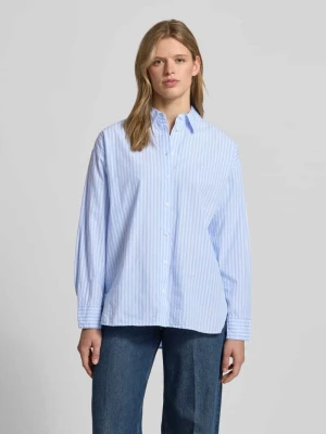 Basic bluzka koszulowa z czystej bawełny REVIEW