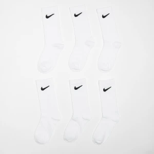 Nike 6 PACK - Basic Pack Crew uniseks Skarpety biały rozmiar Odzież