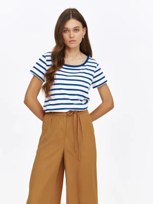 Basicowy top w paski Top Secret
