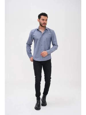 Basics & More Koszula - Regular fit - w kolorze granatowym rozmiar: XXL