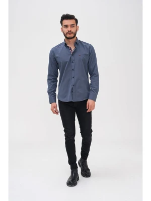 Basics & More Koszula - Regular fit - w kolorze granatowym rozmiar: XXL