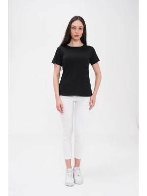 Basics & More Koszulka w kolorze czarnym rozmiar: M