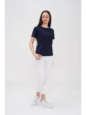 Basics & More Koszulka w kolorze granatowym rozmiar: XL