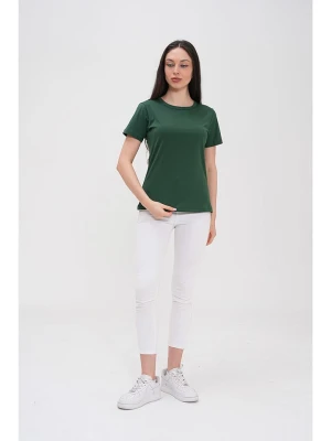Basics & More Koszulka w kolorze zielonym rozmiar: XXL