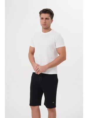 Basics & More Szorty dresowe w kolorze czarnym rozmiar: M