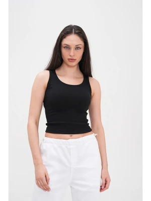Basics & More Top w kolorze czarnym rozmiar: S
