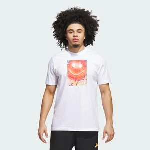 Basketball Is Happiness Graphic T-Shirt Adidas