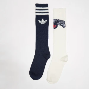 adidas Originals 2 PACK - Basketball KniestrÃ¼mpfe kobiety Skarpety wielokolorowy rozmiar Odzież