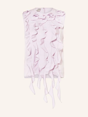 Baum Und Pferdgarten Bluzka Bez Rękawów Mavi Z Wolantami rosa