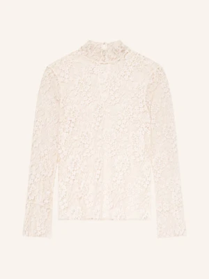Baum Und Pferdgarten Bluzka Meena Z Dziurkowanej Koronki weiss