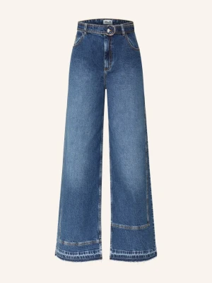 Baum Und Pferdgarten Dżinsy Z Szerokimi Nogawkami Niema blau C7864 Dark Blue Denim