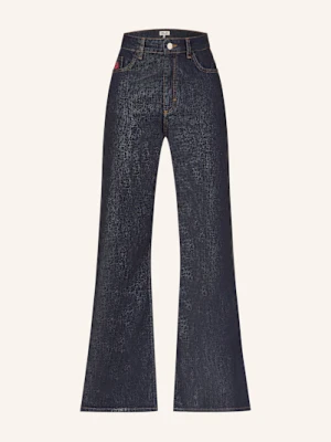 Baum Und Pferdgarten Jeansy Flare Nilea blau